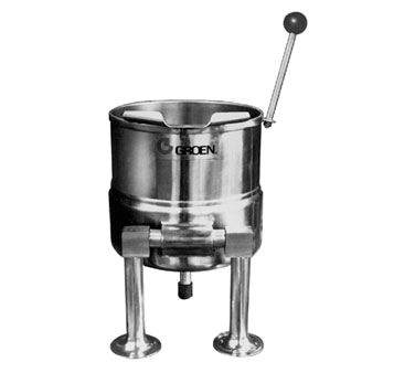 Groen TDC/3-10 10 Quart 2/3 Jacket Direct Steam Tabletop Kettle