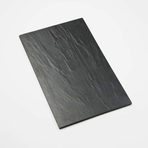 American Metalcraft FSLT21 Plastic Gray Rectangular Endurance Platter