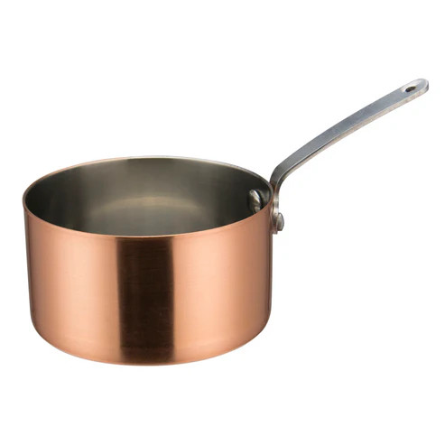Winco DCWA-204C
 3-1/2"
 10 Oz.
 Copper
 Round
 Mini Sauce Pan