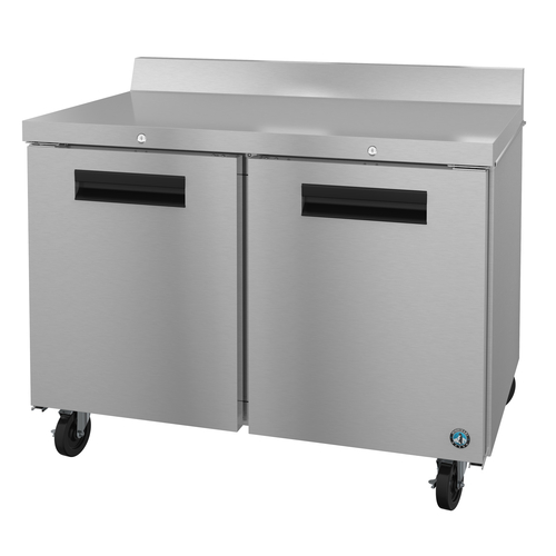 Hoshizaki WF48A-01 48" W Two-Section Two Door Reach-In Steelheart Series Worktop Freezer