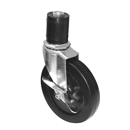 Advance Tabco TA-25RB-X 5" Swivel Single with Brake Special Value Replacement Caster