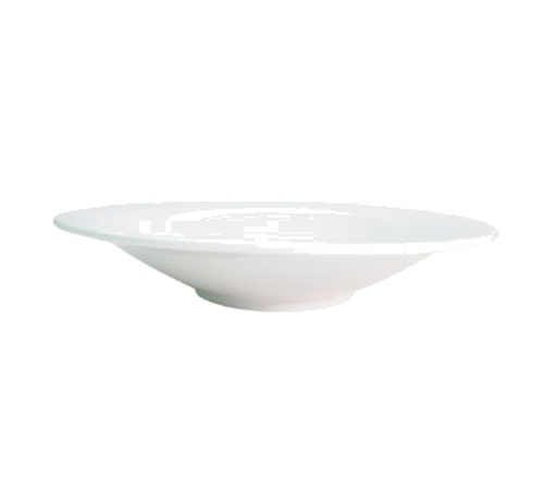 CAC China RCN-210 10" Dia. 22 Oz. Super White Porcelain Round RCN Specialty Bowl (2 Dozen Per Case)