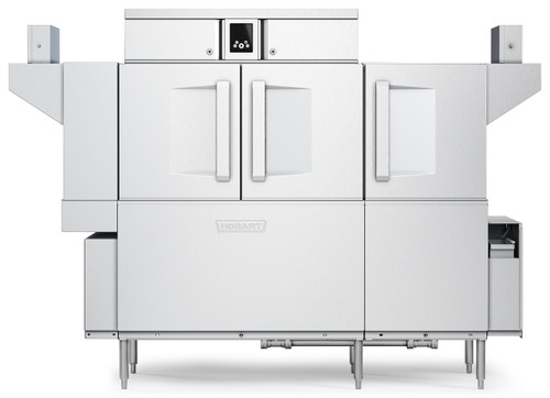 Hobart CL76-ADV+BUILDUP Low Temp Conveyor Dishwasher With Booster Heater