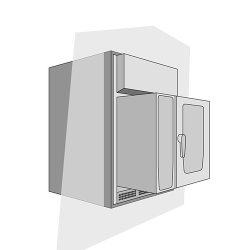 RATIONAL 60.74.408 Integration Kit For SCC/CMP XS Type