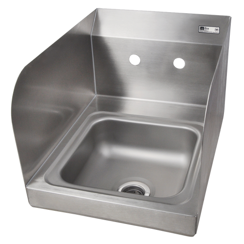 John Boos PBHS-W-0909-SSLR Pro-Bowl Hand Sink Wall Mount Stainless Steel 12"W x 14-1/2"D x 12-1/4"H
