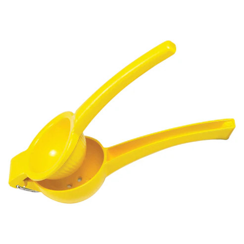 Winco LS-9Y 3" Dia. 8-3/4"L Aluminum Lemon Squeezer