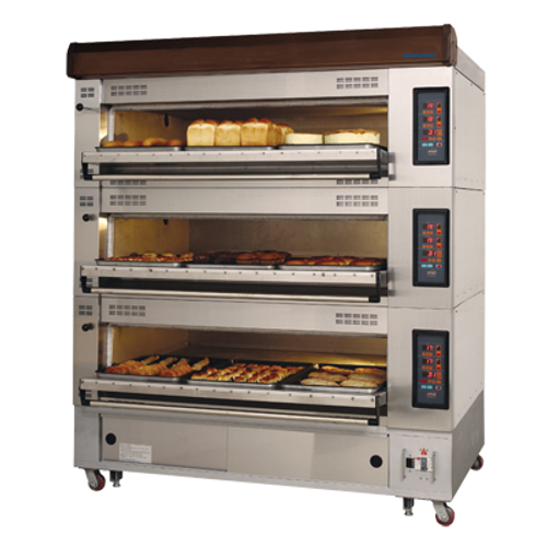 Turbo Air RBDO-43 Radiance triple-Deck Oven Electric 3 tiers