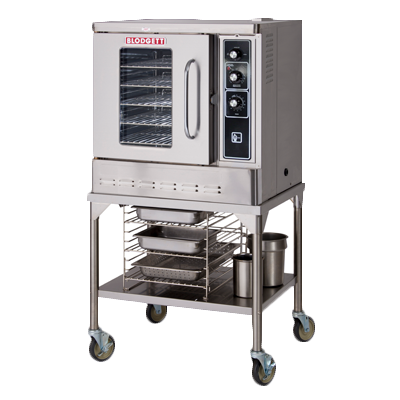 Blodgett DFG-50 SGL Natural Gas Single-Deck Convection Oven - 27,500 BTU