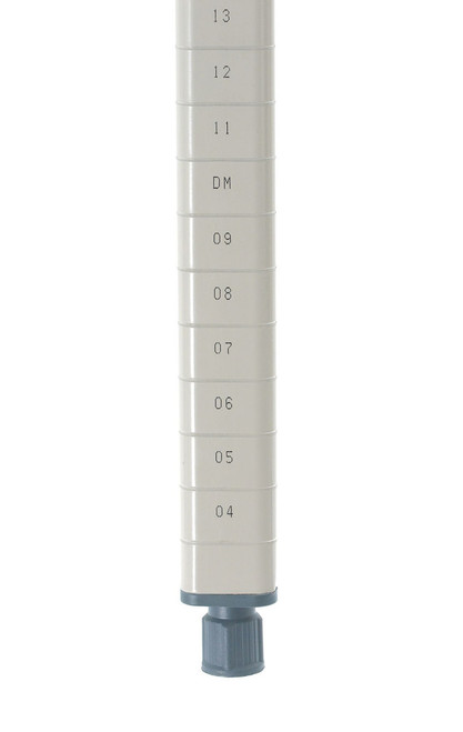 Metro Mq13Pe Metromax Q Post 14-3/16"H Epoxy Coated Steel