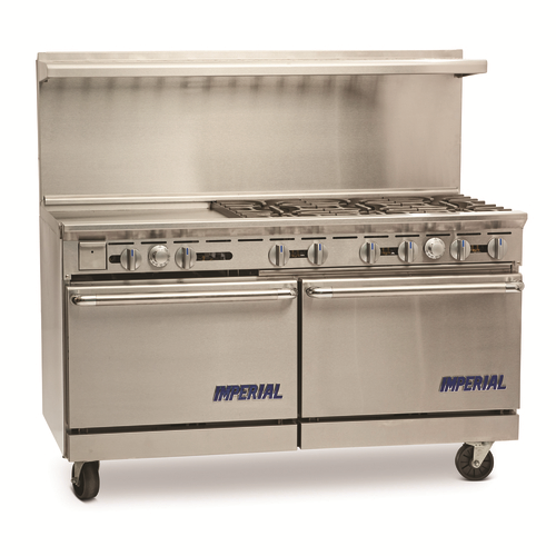 Imperial IR-6-G24-CC NG 60" Natural Gas Pro Series Restaurant Range - 292,000 BTU