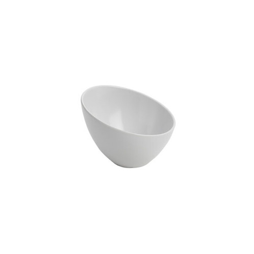 American Metalcraft MELSL52 5" 11 Oz. Plastic White Round Endurance Serving Bowl