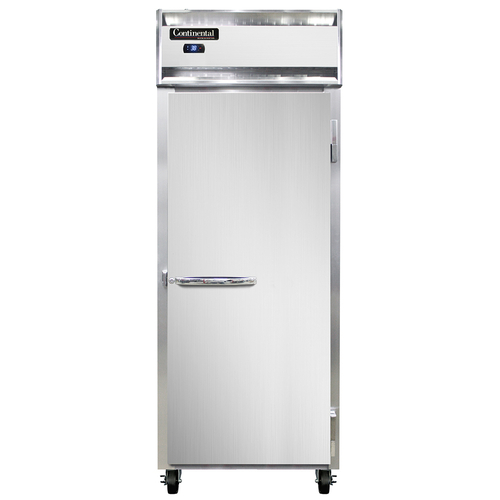 Continental Refrigerator 1RESNSA 28.5" W One-Section Solid Door Reach-In Extra-Wide Refrigerator