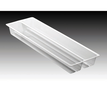 Matfer Bourgeat 362003 Buche Cake Mold 22-1/2"L x 3-1/4"W x 2-1/2"H Mold Size Ribbed Shaped Pvc - 1 Box