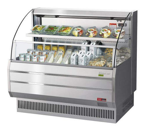 Turbo Air TOM-50LS-N 50.75"W Horizontal Open Display Merchandiser