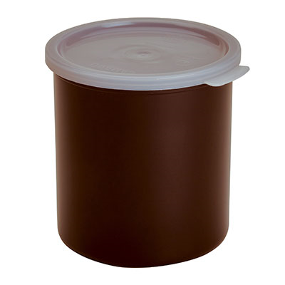 Cambro CP27195 Brown Round Crock - 6/Case