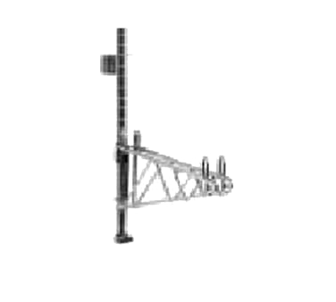 Metro 2Ws24K3 Super Erecta Shelf Support Post Mount Double Metroseal 3 Epoxy-Coated Corrosion-Resistant Finish