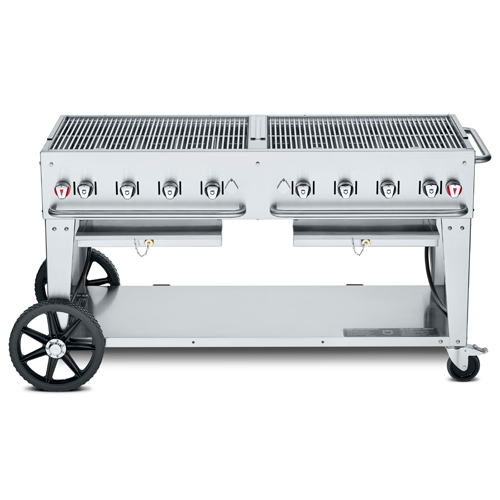 Crown Verity CV-MCB-60-SI-BULK 69" Outdoor Charbroiler - 129,000 BTU