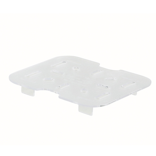 Winco SP76DS Sixth Size Polycarbonate Poly-Ware Drain Shelf