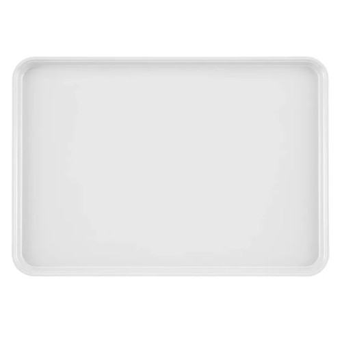 Cambro 1826148 17.88" White Rectangle Camtray - 6/Case
