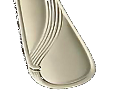 Bon Chef S2200 6.28" 18/10 Stainless Steel Wave Teaspoon