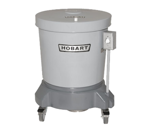 Hobart SDPE-11 20 Gal. Polyethylene Electric Salad Dryer - 1/4 HP