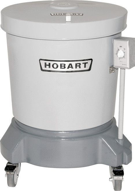 Hobart SDPE-11 20 Gal. Polyethylene Electric Salad Dryer - 1/4 HP