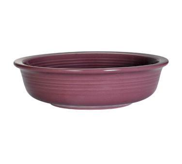 CAC China TG-B7-PLM 7.25" Dia. 20 Oz. Plum Porcelain Round Tango Nappie (2 Dozen Per Case)