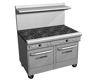 Southbend 4484DC-2CR-LP 48" Liquid Propane Ultimate Restaurant Range - 241,000 BTU
