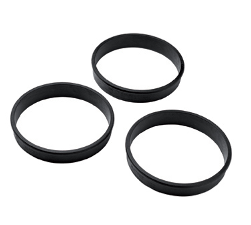 Matfer Bourgeat 346702 2.5" Dia. x 0.66"H Composite Tart Ring - 1 Pack