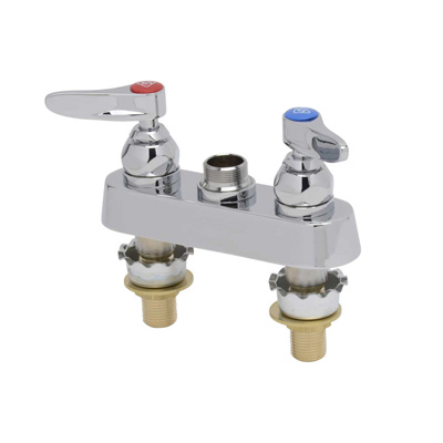 T&S Brass B-1110-XS-LNM Faucet Workboard deck mount 4"