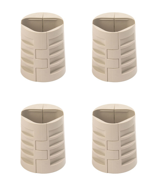 Metro MTLA Replacement Tri-Lobal Adapter Sleeves For Top Track End Unit Kits (3) Sided Frames Handles