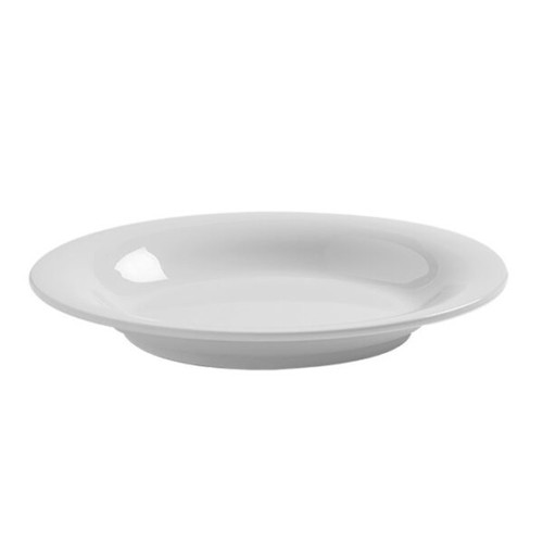 American Metalcraft DBW16WH 9.25" 16 Oz. Plastic White Round Bowl