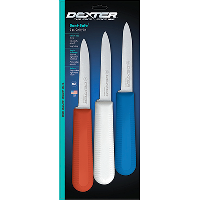 Dexter 15493 3.25" Cook's Style Paring Knife - (3 Each Per Pack)