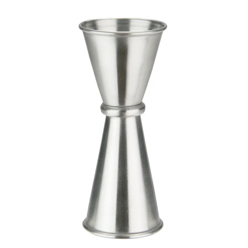 Winco J-8 1.25 Oz. Stainless Steel Japanese-Style Jigger