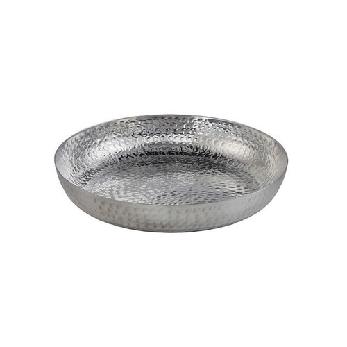 American Metalcraft ASEAS14 14" 128 Oz. Aluminum Silver Round Seafood Tray