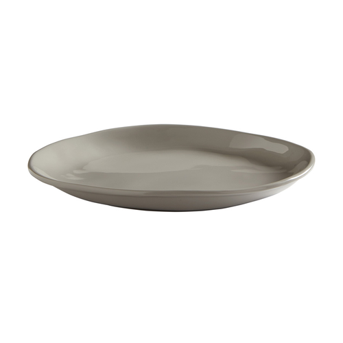 American Metalcraft CP9SH 9" Plastic Gray Round Plate