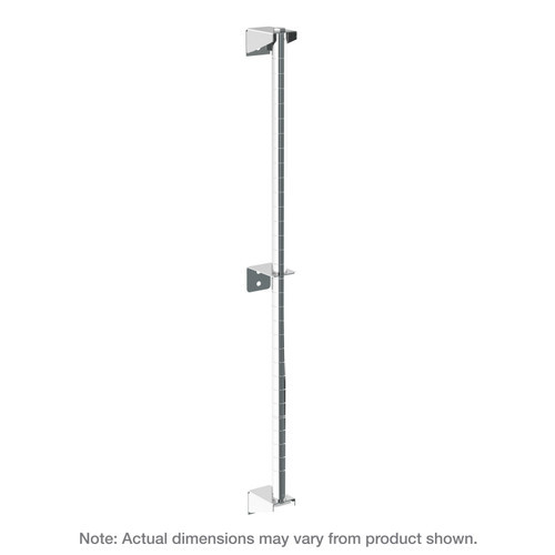 Metro 63Pdfs Post & MounTing Brackets 63"H Stainless Steel Post