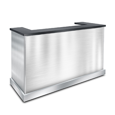 Eastern Tabletop WB3435S 73" Hotel Grade Mobile Bar