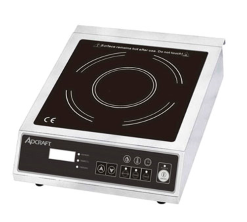 Admiral Craft IND-E120V 4" H Single Countertop Induction Cooker - 120 Volts