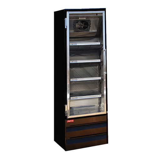 Howard McCray GR19BM-B 26.5" W One-Section Glass Door Refrigerator Merchandiser