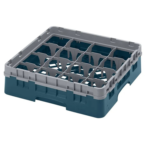 Cambro 16S318414 Camrack Glass Rack With Soft Gray Extender - 5 Cases