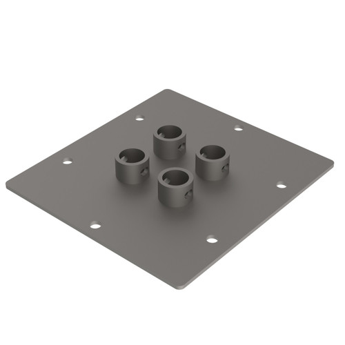 Metro Sabp46Br-1Pk Seismic Base Plate Kit 4-Post Square
