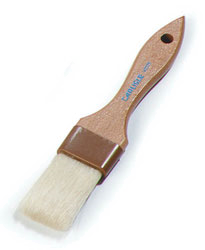 Carlisle 4037300 8.5" W Flat Wooden Handle Sparta Chef Series Basting Brush