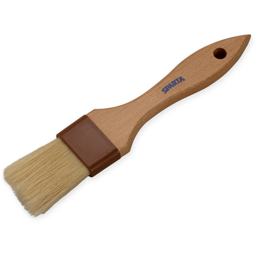 Carlisle 4037300 8.5" W Flat Wooden Handle Sparta Chef Series Basting Brush