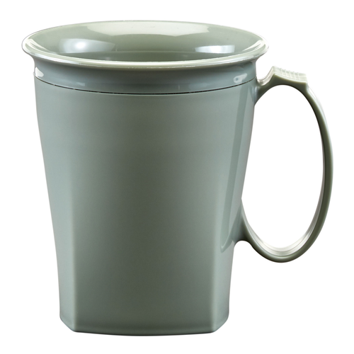 Cambro MDSHM8447 The Harbor Collection 8 oz Meadow Polypropylene Mug - 48/Case