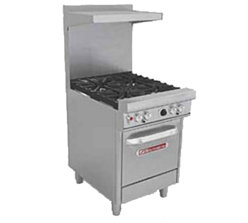 Southbend 4243C-NG 24" Natural Gas Ultimate Restaurant Range - 132,000 BTU