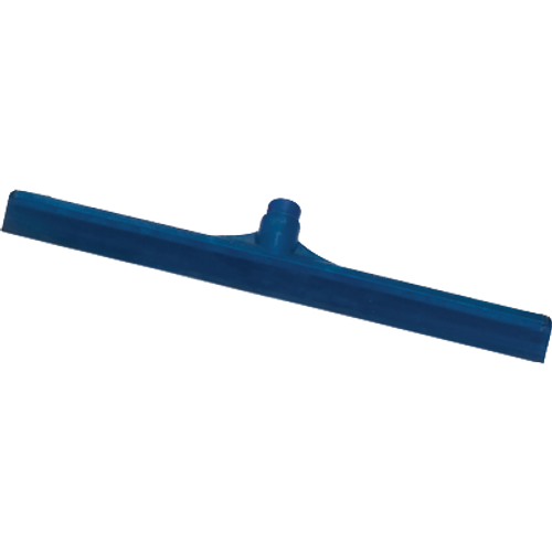Carlisle 3656814 24" Long Rubber Blade Plastic Frame Blue Sparta Floor Squeegee Head