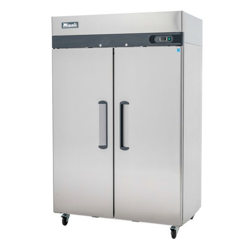 Migali C-2R-HC 51.7" W Two-Section Reach-In Refrigerator