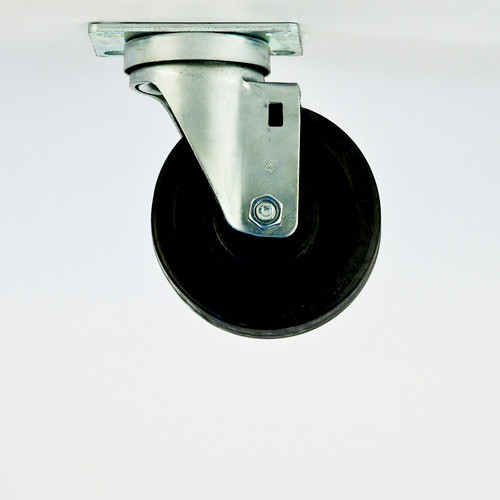 New Age C430 4" Dia Hi-Temp Wheel Swivel Plate Caster