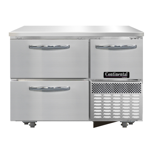 Continental Refrigerator FA43N-U-D 43.19"W Two-Section Undercounter Freezer Base